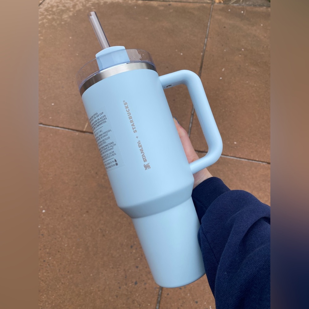 NWT Stanley + Starbucks Blue Tumbler Spring 2024